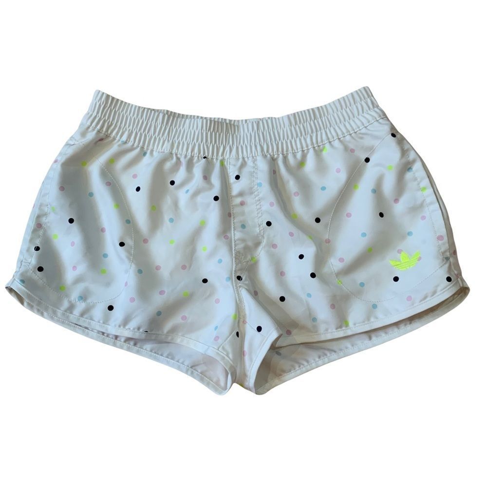 White Adidas shorts Size XS